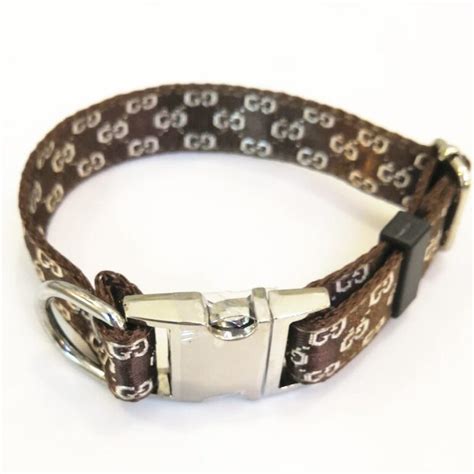 gucci spiked dog collar